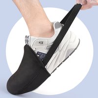 1 Pair Cycling Shoes Covers Windproof Warm Anti Slip Half Palm Toe Protector MTB Road Bike Overshoes Motorbike Boots Accessories