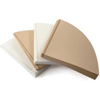Coffee Filters V01 V02Coffee Filter Paper wood pulp Hand punch V-shaped conical drip filter screen imported American coffee
