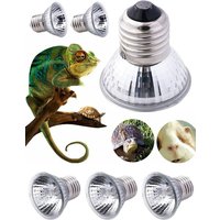 25/50/75W UVA UVB Reptile Heating Light Bulb Snake Full Spectrum Light Bulbs Basking Light Turtle Heating Pet UVA Lamp