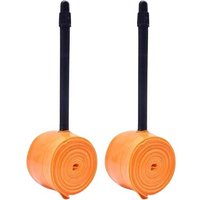 AliExpress NONE 28g Orange Bike TPU Inner Tube 700X18 25 28 32 Road Bicycle TPU Material Tire 45/65/85mm Length French Valve
