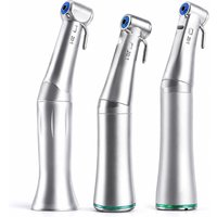 High Quality 20:1 Fiber Optic LED Contra Angle Dental Handpiece 80Ncm Torque Push Button Single Water Spray For Dental Clinic