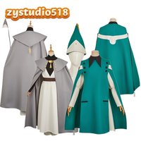 Adult Qifrey Cosplay Robe Witch Hat Anime 2025 Atelier Fantasia Coco Costume Cloak Belt Outfits Halloween Carnival Party Suit