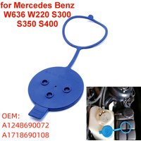 A1248690072 Car Windshield Wiper Washer Fluid Reservoir Tank Cap A1718690108 for Mercedes-Benz W169 W220 W221 W636 W204 W166
