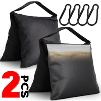 1-2pcs Weight-Bearing Balance Sandbag for Photography Video Heavy Duty Saddlebag for Backdrop Stand Tripod Canopy Tent with Hook
