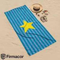 Blue Stripe Microfiber Beach Towel Quick Dry Sand Free Oversized Soft Absorbent Bath Towel for Swimming Pool Travel Gym