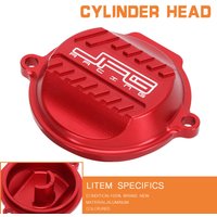 AliExpress JFGRACING Motorcycle CNC Aluminum Cylinder Head Cover Guard parts For HONDA CRF150F 2003 2004 2005 CRF 230F 2003-2009 2012-2019 dirt bike