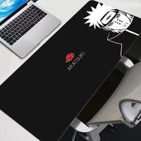 Large Mouse Pad Anime AKATSUKI N-Naruto Gaming Accessories Varmilo Keyboard Desk Mat Gabinete Gamer Carpet Mousepad Mouse Mats