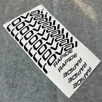 AliExpress NONE For-CL II Road bike wheel set Stickers CL2 Rim Decals Bicycle Accessories Decorative Carbon fiber wheel set stickers