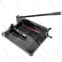 Heavy Duty A3 Paper Cutter Guillotine Trimmer Thick Stack Cutting Machine Office Desktop Card Photo Label Craft Coupon Document