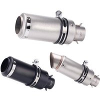 AliExpress NONE 51mm 60mm Motorcycle Exhaust Silencer Muffler GP-project Universal Sport Bike Racing Muffler