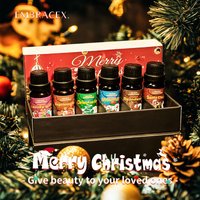 6PC/1PC 10ML Merry Christmas Essential oils Natural Fragrance Oil Christmas Candle Gifts Box Christmas Crafts DIY Humidifier