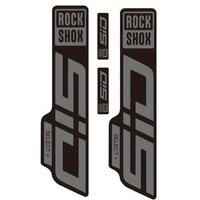 AliExpress NONE 1set ROCKSHOX SID SELECT+ Fork Stickers Clear Vinyl Blue Orange Design Durable Paint Protection