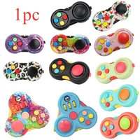 1pc Game Fidget Pad Stress Reliever Squeeze Fun Magic Desk Toy Handle Toys Stress Decompression Gift Key Mobile Phone Accessory