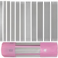 55pcs/Set 20cm Double Pointed Stainless Steel Knitting Needles Set Knitting Pins Beginners DIY Weave Sewing Tools 2.0-6.0mm