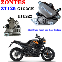 Suitable for ZONTES ZT125 G1G2GKU1U2Z2 Motorcycle Brake System Disc Brake Front and Rear Caliper Lower Pump Assembly