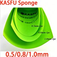 KASFU 0.5/0.8/1.0mm Table Tennis Racket Sponge Super Soft & Light Single Sponge Suitable for Short/Long Pips Pips-in Rubber