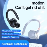 New Private Model Wireless Bluetooth Headset Ear Mounted Sports Business Painless Noise Reduction Stereo Headset
