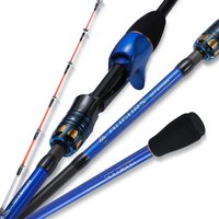 SOLOKING AUGURS Jigging Rod for Octopus Squid Fishing Rod Tianium Tip with Fuji O Ring Cuttlefish Light Weight 1.55M/1.75M