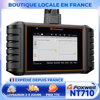 FOXWELL NT710 Bidirektionaler OBD2-Scanner, alle System-Codeleser, DPF, BMS, EPB, ÖL, Reset, ECU-Codierung, automatisches Diagnose-Scan-Tool