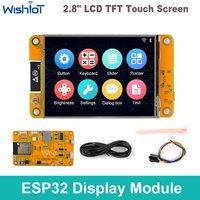 2.8" ESP32-2432S028R ESP32 Display ILI9341 Resistive Touchscreen TFT LCD Module ESP-WROOM-32 Development Board Acrylic Case