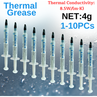 Thermal Paste Processor 4g 8.5W/m.K for CPU GPU Printer HeatSink Cooling Cooler Thermal Grease Compound Silicone