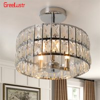 Minimalist Ceiling Lamp Indoor Corridor crystal Lighting Led Fixtures Ceiling Chandeliers Dining Room Lustres Luminaire Hanging
