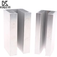 1PCS 40*40*100mm/50*50*100mm U-slot Triode High Power Aluminum Alloy Heatsink Heat Sink CPU Power Radiator
