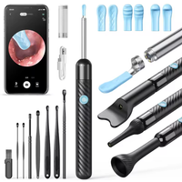 Smart Visual Ear Cleaner Set with Camera Otoscope Ear Wax Cleaner Rechargeable Endoscope Earpick Earwax Removal Health Care Set