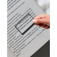 Wallet Magnifier Card 3X Magnifiers Mini Magnifying Glass PVC Pocket Magnifying Glass for Reading Fire Starting Survival Tools
