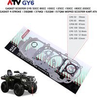 Joint Scooter GY6 50cc 80cc 100cc 125cc 150cc 180cc 200cc Joint 4 temps 139QMB 137MQI 152QMI 157QMJ cyclomoteur Kart ATV