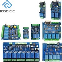 Modbus RTU Relay Module 1/2/4 Channel RS485 RS232 Industrial Control for PLC