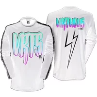 Deugdzame Vrts Enduro Downhill Mountainbike Jerseys Mx Motocross Bmx Racing Jersey Dh Lange Mouw Fietsen Kleding Mtb Vos Tshirt