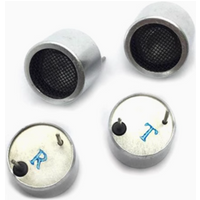 100pcs 16mm 40K ultrasonic transmitter ultrasonic sensor Ultrasonic emitter TCT40-16T 40KHz Transmit+receive aluminum sensor