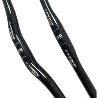 AliExpress NONE Carbon Fiber Bicycle MTB Handlebar 31.8mm One-shaped Handlebars Swallow-shaped Handle bar Mountain Bike Parts