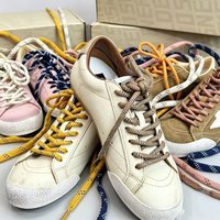 1 Pair 6mm Woven Thick Round Shoelace Sports Leisure Outdoor Basketball Shoe Laces Canvas Casual Shoes Laces Strings