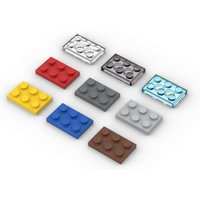 MOC 10PCS Puzzle Particle 3021 2x3 Plate Building Blocks Kit High-Tech Board Light Panel Bricks Idea Toys Gifts Dropshipping