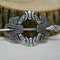 1pc Nordic retro Viking hollow hair clips, Norwegian-style hair rods, and Celtic women's chignon accessories.