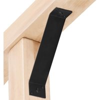 45 Degree Angle Bracket,Heavy Duty Support Bracket, Ideal for Pergola, Gazebo, Fence and Outdoor Wooden Structure Installation