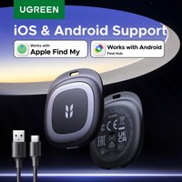 UGREEN Smart Item Tracker Work with Apple Find My & Google Find Hub Bluetooth Finder For iOS & Android C Charging Anti‑Lost Tag
