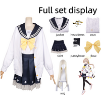 Blue Archive Women's Role Playing Costume JK Sailor School Uniform Full Set with Wig Anime Exhibition Halloween Party Dressing