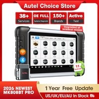 Autel MaxiCOM MK808BT PRO OBD2 Scanner Car Bi-directional Diagnostic Tool OBD2 Code Reader All System Diagnostic PK MK808KBT image 3
