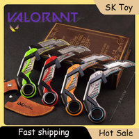 17cm Valorant RGX Graphics Card Karambit Sword Toy Samurai Sword Claw Knife Cos Props Game Melee Knife Gifts Collections Figire