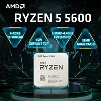 NEW AMD Ryzen 5 5600 R5 5600 3.5 GHz 6-Core 12-Thread CPU Processor 7NM L3=32M 100-000000927 Socket AM4 Graphics Chips Processor