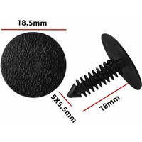 OEM 20Pcs Fit For 5*5.5mm Hole Auto Fastener Clips Fender Bumper Shield Retainer Plastic Rivet A135