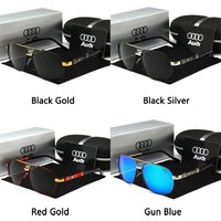 Car Sticker Car High Men Anti Glare Driver Goggles Polarized Sunglasses for Audi A4 B5 B6 B7 B8 A1 A3 A6 A5 A7 A8 Q3 Q5 Q7 TT S3
