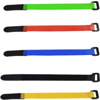 Battery Strap Belt 20*300MM Magic Sticker Nylon Reusable Cable Tie Wrap High Quality for Helicopter RC Drone Quadcopter 10Pcs