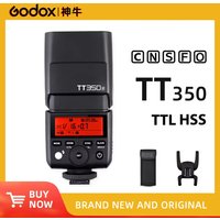 Godox TT350 TTL Camera Flash 1/8000s High-speed 2.4G Wireless X System Flash Speedlite For Canon Nikon Sony Fuji