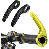Mountain Bike Auxiliary Cow horn Handle Non-slip Bar Ends Bicycle handlebar
