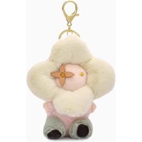 Unisex Spot Bags Pendants Cute Sunflower Plush Ornaments Plush Figurines Backpacks Hanging Chains Car Keychains Doll Pendants