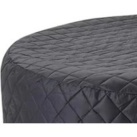 Black Inflatable Bathtub Cover 208x70cm Weatherproof Heat Insulation Protective Spa Tub Blanket For Winter Outdoor Use